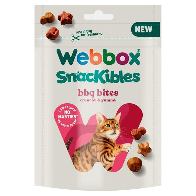 Webbox Snackibles Bbq Bites Cat Treats 85g - gallery image 1
