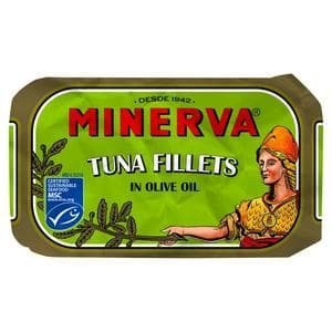 Minerva Tuna Fillets in Olive Oil 120g