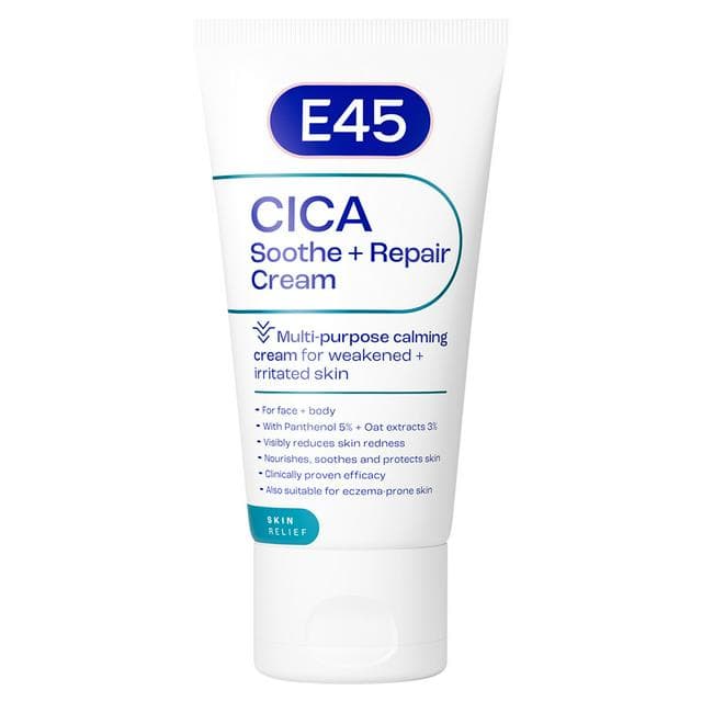 E45 50ml Cica Soothe + Repair Cream - gallery image 1