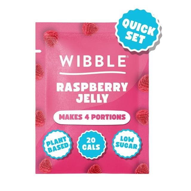 Wibble Raspberry Jelly Flavour 57g - gallery image 1