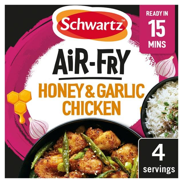 Schwartz Air Fry Honey & Garlic Chicken Recipe Mix 30g - gallery image 1