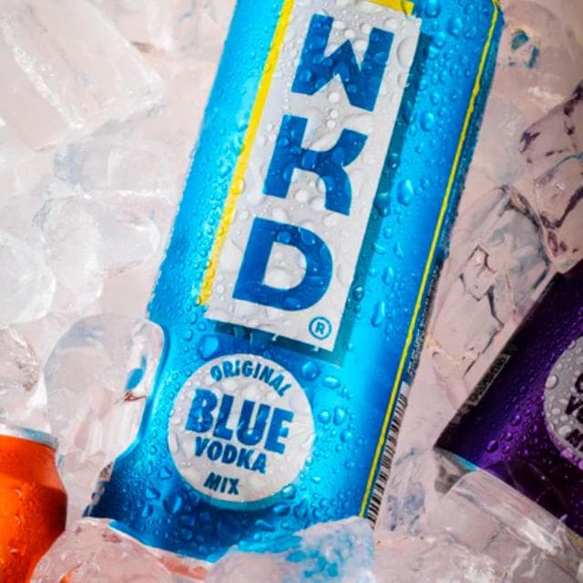WKD Original Blue Vodka Mix 10 x 330ml - gallery image 2
