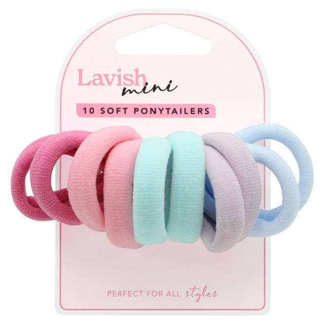 Lavish Mini Soft Ponytailers x10 - gallery image 1