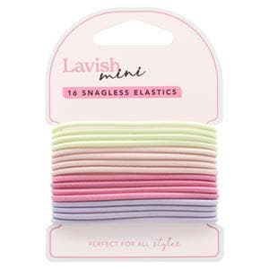 Lavish Mini Snagless Elastics x16