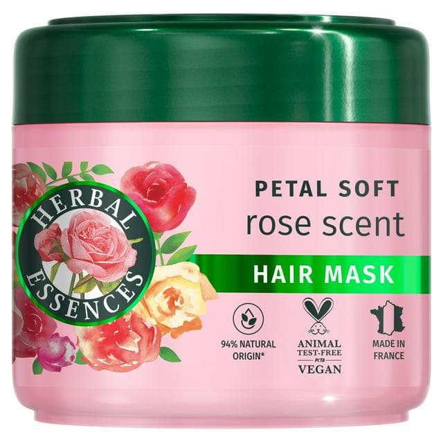 Herbal Essences Rose Scent Petal Soft Hair Mask Intensely Nourish Dry Hair 300ml - gallery image 1