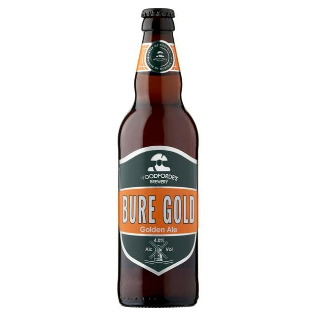 Woodforde's Brewery Bure Gold Golden Ale 500ml - gallery image 1