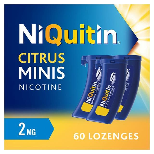 NiQuitin Mini Citrus Lozenges Nicotine 2mg - gallery image 1