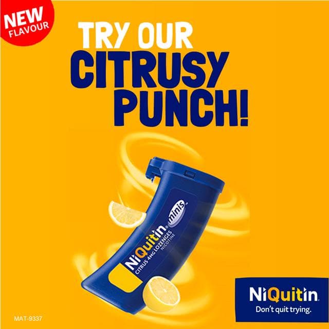 NiQuitin Mini Citrus Lozenges Nicotine 2mg - gallery image 4