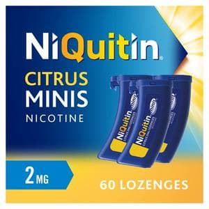 NiQuitin Mini Citrus Lozenges Nicotine 2mg