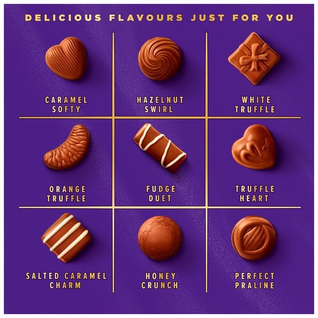 Cadbury Milk Tray Chocolate 445g - gallery image 2