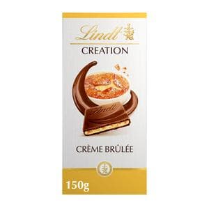 Lindt Creation Crème Brûlée Chocolate Bar 150g