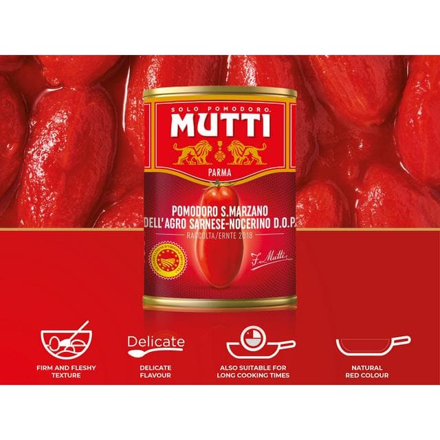Mutti San Marzano Peeled Tomatoes P.D.O 400g - gallery image 2