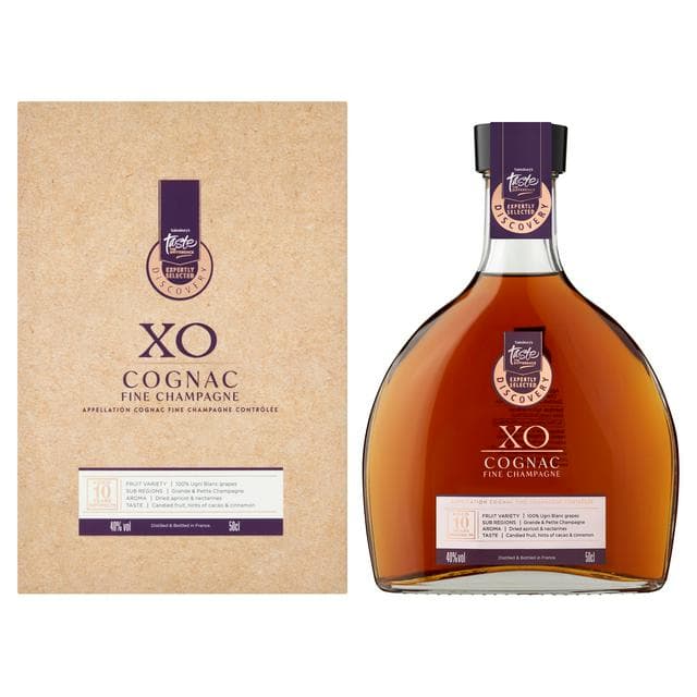 Sainsbury's XO Cognac Fine Champagne, Taste the Difference 50cl - gallery image 1