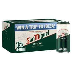 San Miguel Premium Lager Beer 15 x 440ml
