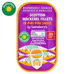 Sainsbury's Mackerel in Piri Piri 125g