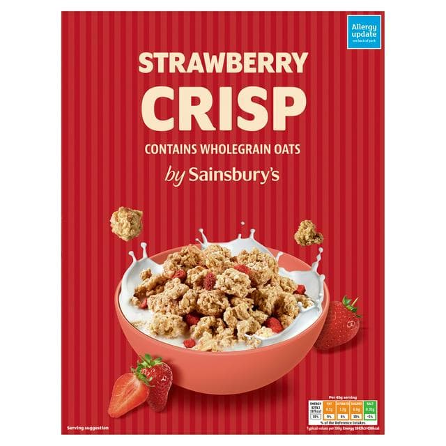 Sainsbury's Strawberry Crisp 500g - gallery image 1