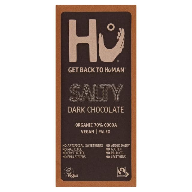 Hu Salty Dark Chocolate 60g - gallery image 1