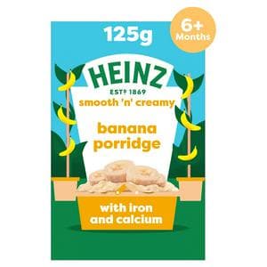 Heinz Baby Food Banana Porridge 6+ Months 125g
