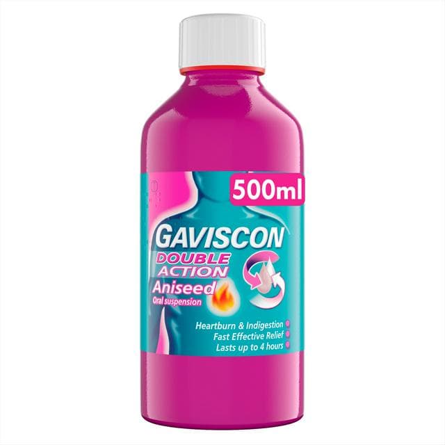 Gaviscon Double Action Aniseed Oral Suspension 500ml - gallery image 1