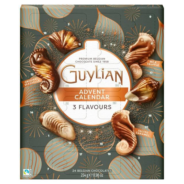 Guylian 254g Belgian Chocolates Advent Calendar - gallery image 1