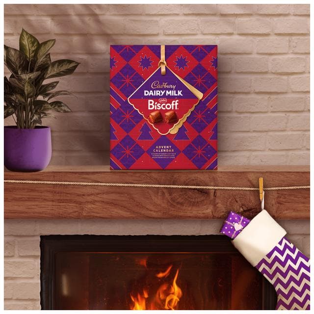 Cadbury Dairy Milk 236g Biscoff Chocolate Advent Calendar - gallery image 3
