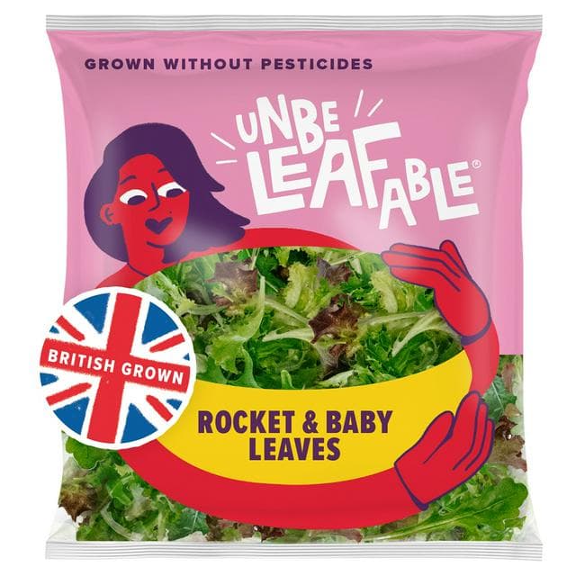 Unbeleafable Rocket & Baby Leaves 80g - gallery image 1