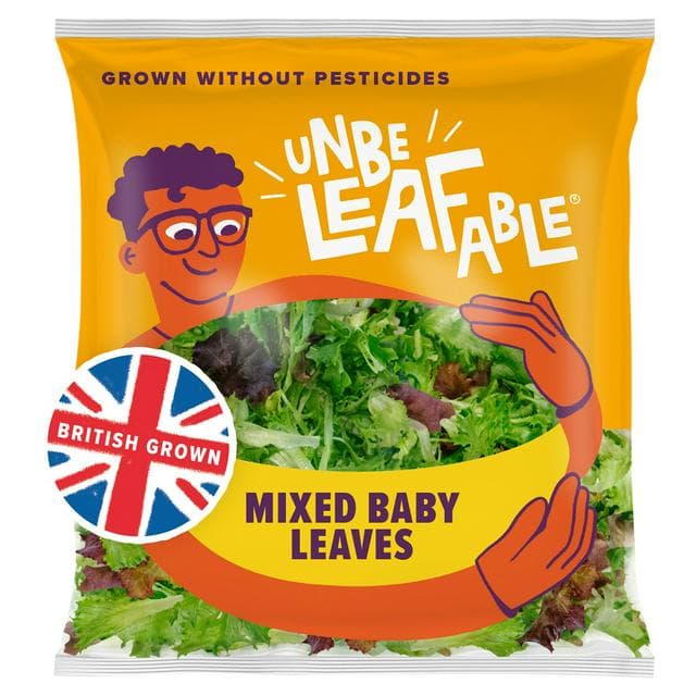 Unbeleafable Mixed Baby Leaves 80g - gallery image 1