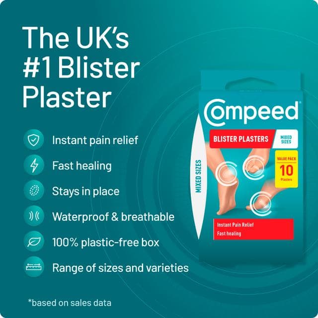 Compeed Mixed Size Blister Plaster x10 - gallery image 3