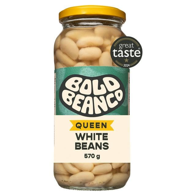 Bold Bean Co 570g Queen White Beans - gallery image 1