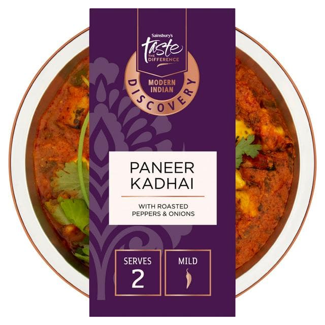 Sainsbury's Discovery 400g Paneer Kadhai, Taste the Difference - gallery image 1