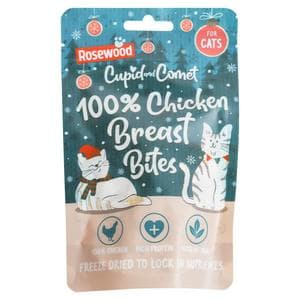 Rosewood Cupid & Comet 25g 100% Chicken Breast Cat Bites