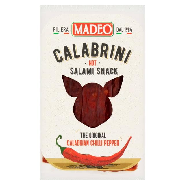 Madeo Calabrini Hot Salami Snack 70g - gallery image 1