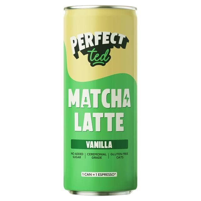 Perfect Ted Vanilla Matcha Latte 250ml - gallery image 1