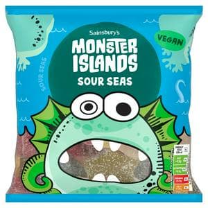 Sainsbury's Monster Islands Sour Seas 170g