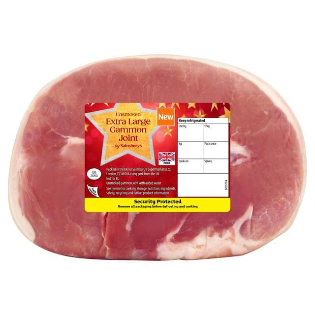 Sainsbury's Extra Large Unsmoked Gammon Joint - gallery image 1