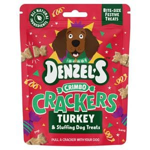 Denzel's Crimbo Crackers 90g Turkey & Stuffing Dog Treats