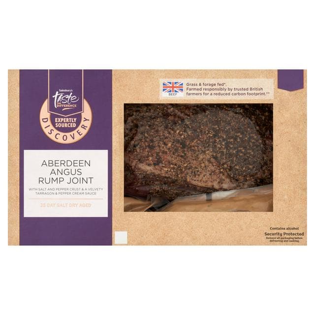 Sainsbury's Discovery 1.3kg 35 Day Salt Dry Rump Joint, Taste the Difference - gallery image 1