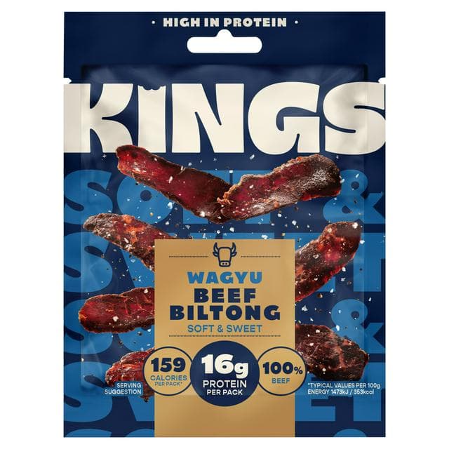 Kings Wagyu Biltong 45g - gallery image 1