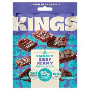 Kings Beef Jerky Original Smokey BBQ 60g