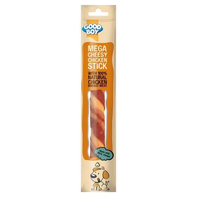 Good Boy Mega Cheesy Chicken Stick Dog Treats 110g - gallery image 1