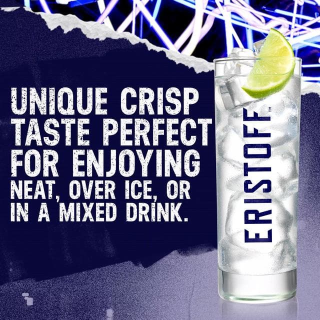 Eristoff Original Pure Grain Vodka 70cl - gallery image 3