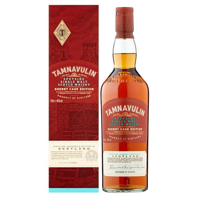 Tamnavulin Speyside Single Malt Scotch Whisky Sherry, Cask Edition 70cl - gallery image 1