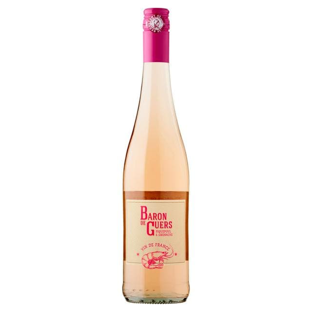 Baron De Guers Piquepoul & Grenache Rose Wine 75cl - gallery image 1