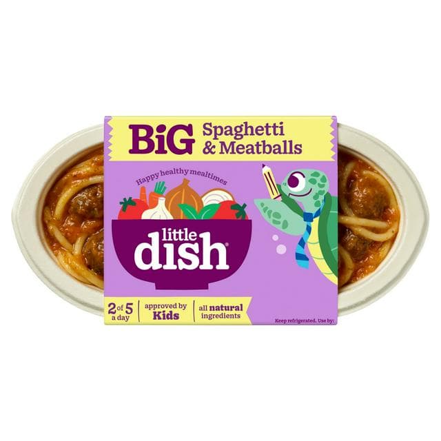 Little Dish 300g Big Spaghetti & Meatballs Kids Meal - gallery image 1