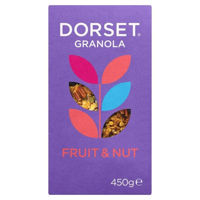 Dorset Cereals Fruit & Nut Granola Breakfast Cereal 450g - gallery image 1