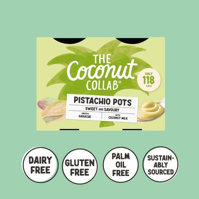 The Coconut Collab Pistachio Pots 4 x 45g - gallery image 2