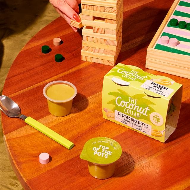 The Coconut Collab Pistachio Pots 4 x 45g - gallery image 3