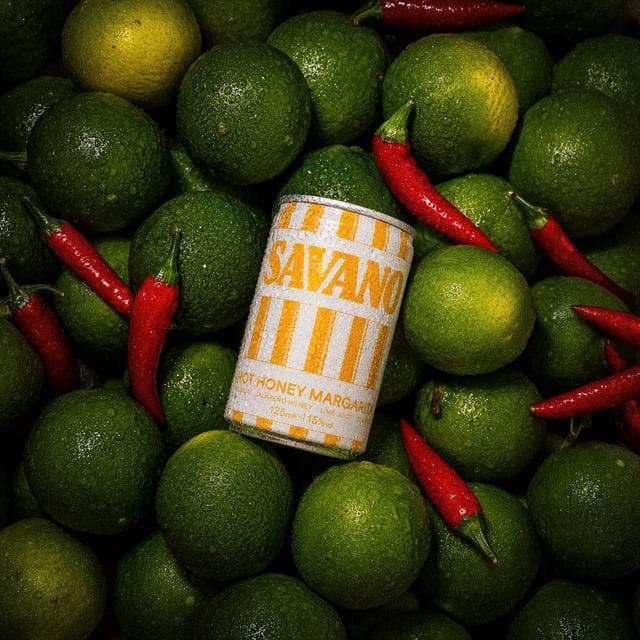Savano 125ml Hot Honey Margarita Cocktail Can - gallery image 2