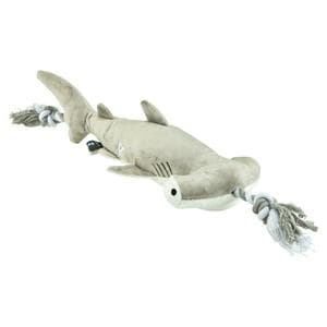 Petface Plush & Rope Hammerhead Shark Dog Toy