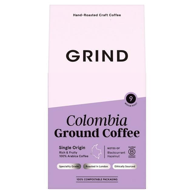 Grind Colombia Ground Coffee 200g - gallery image 1